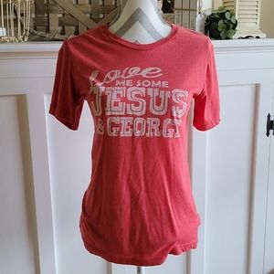 Love me some Jesus & George Tee